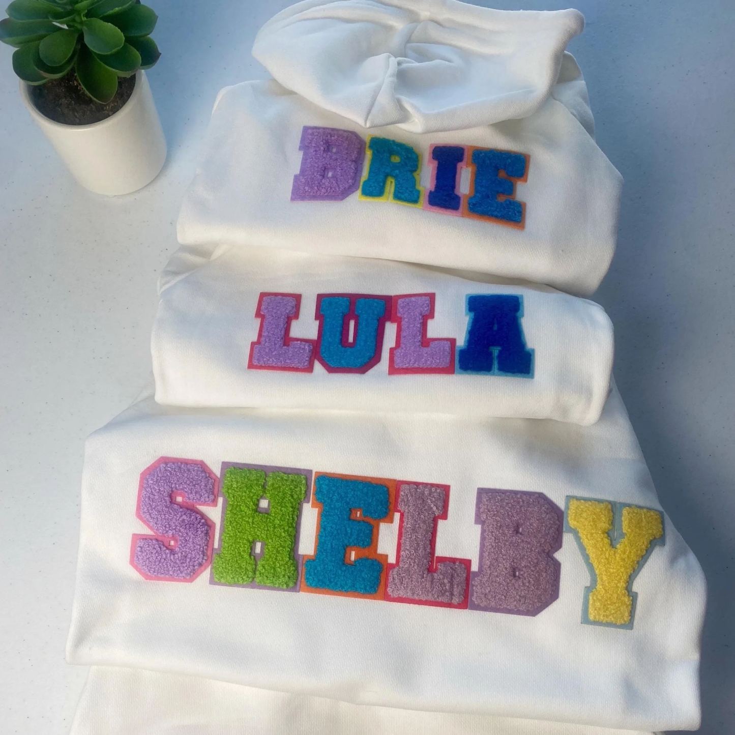 Personalized Varsity Letter Dog Hoodie for Comfort and Unique | BKPet140