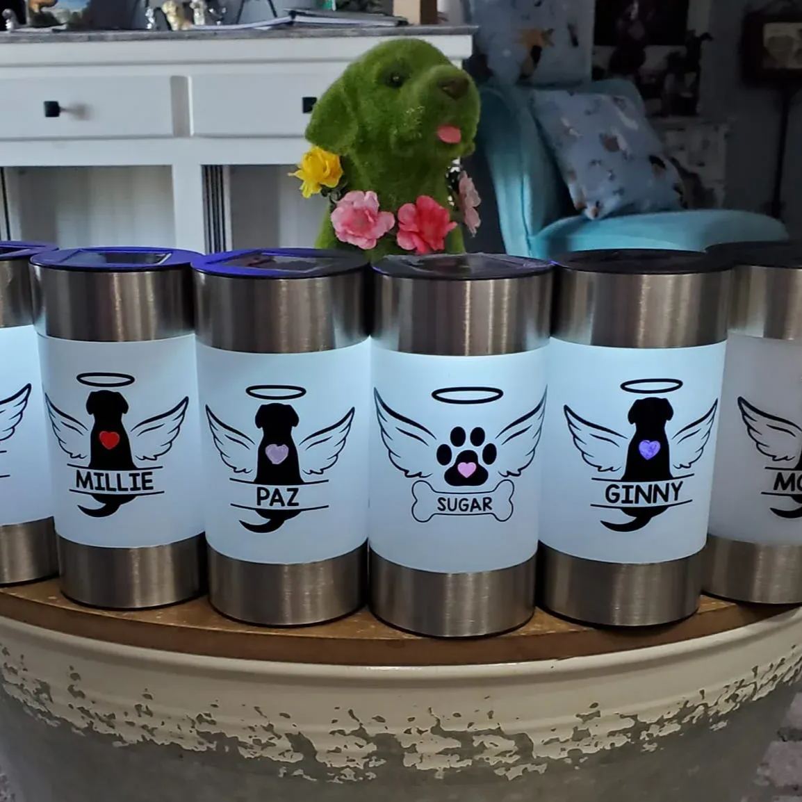 Personalized Pet Loss Gift Memorial Solar Light | BKPet186