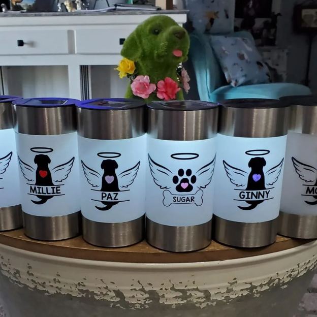 Personalized Pet Loss Gift Memorial Solar Light | BKPet186