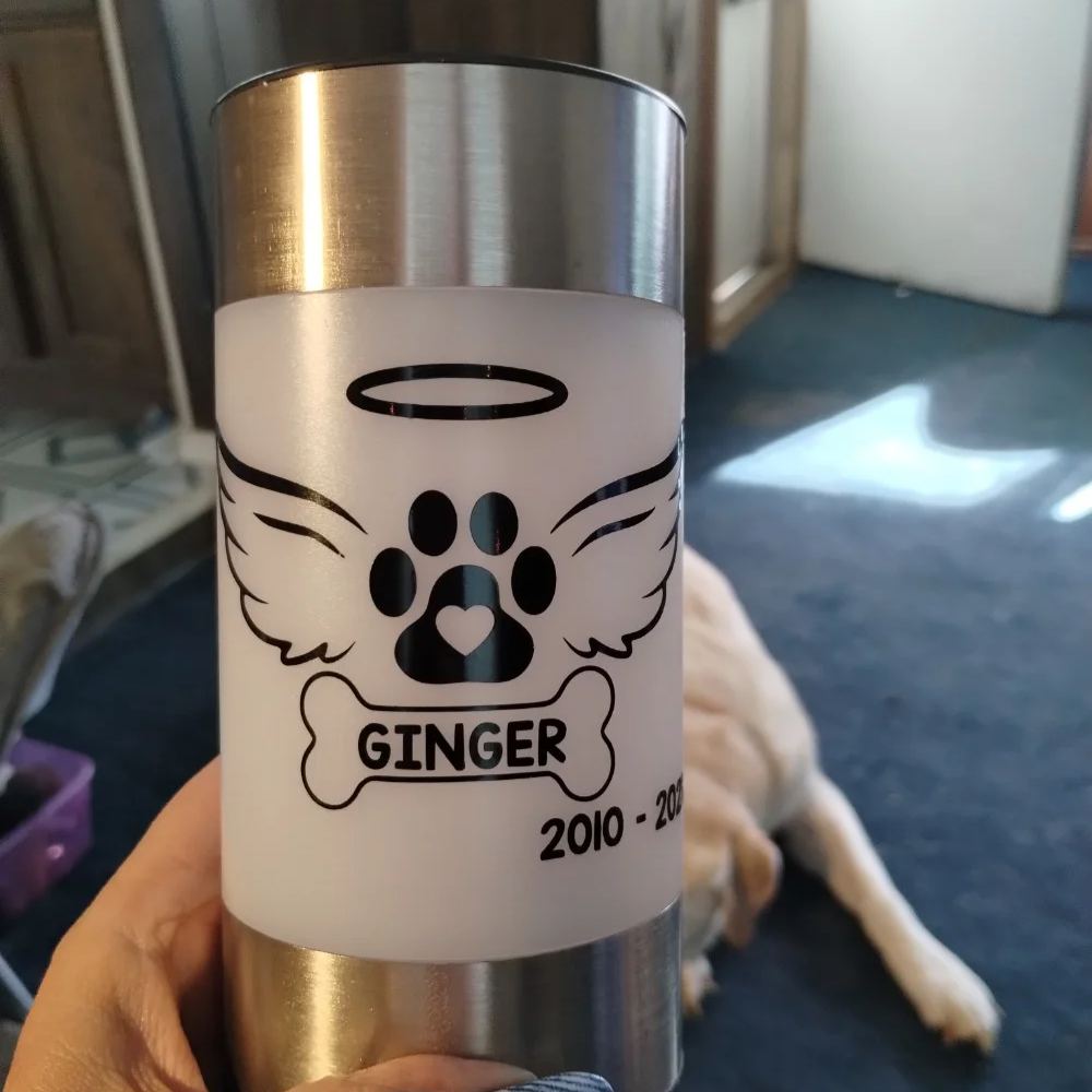 Personalized Pet Loss Gift Memorial Solar Light | BKPet186