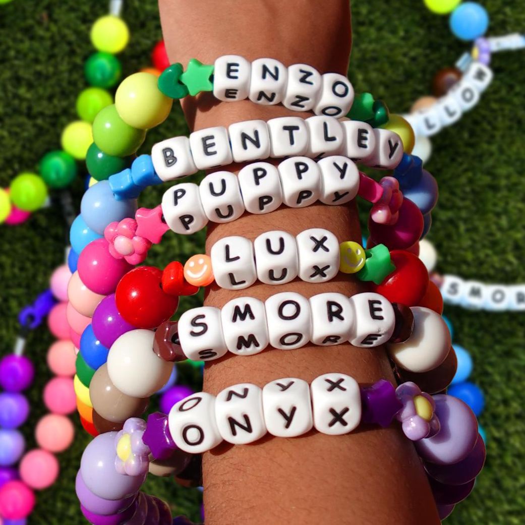 Personalized Handmade Name Dog Collar with Buckle | BKPet143