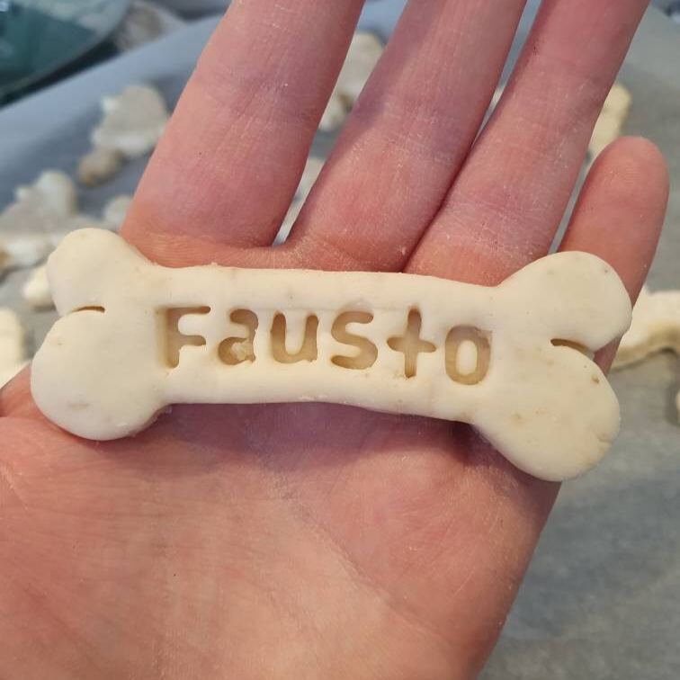 Personalized 3D Printed Dog Bone Cookie Cutter | BKPet343