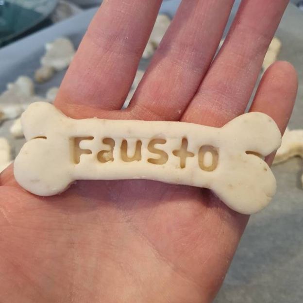 Personalized 3D Printed Dog Bone Cookie Cutter | BKPet343