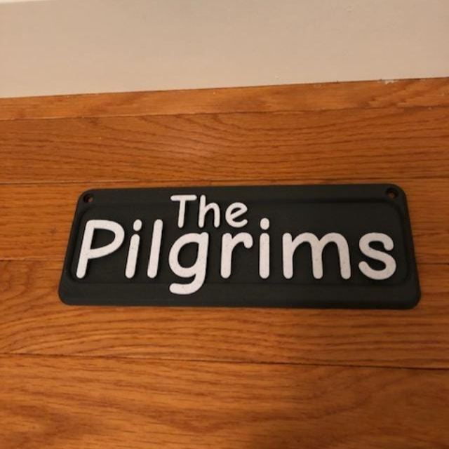 Personalized 3D Printed Pet Name Plate for Crate | BKPet350