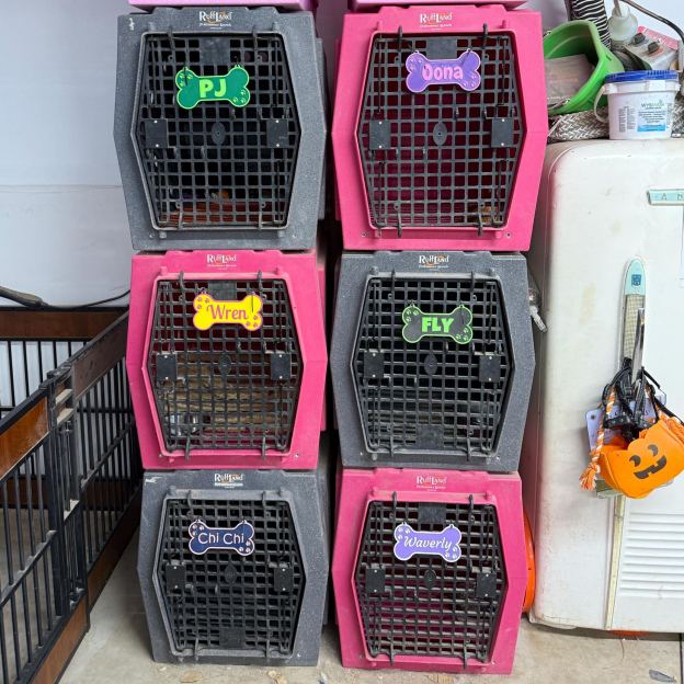 Personalized 3D Printed Dog Name Crate Sign | BKPet359