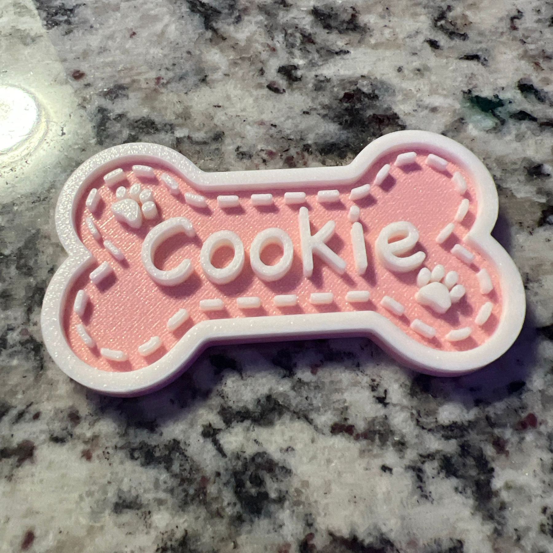 Personalized 3D Printed Dog Name Crate Sign | BKPet411