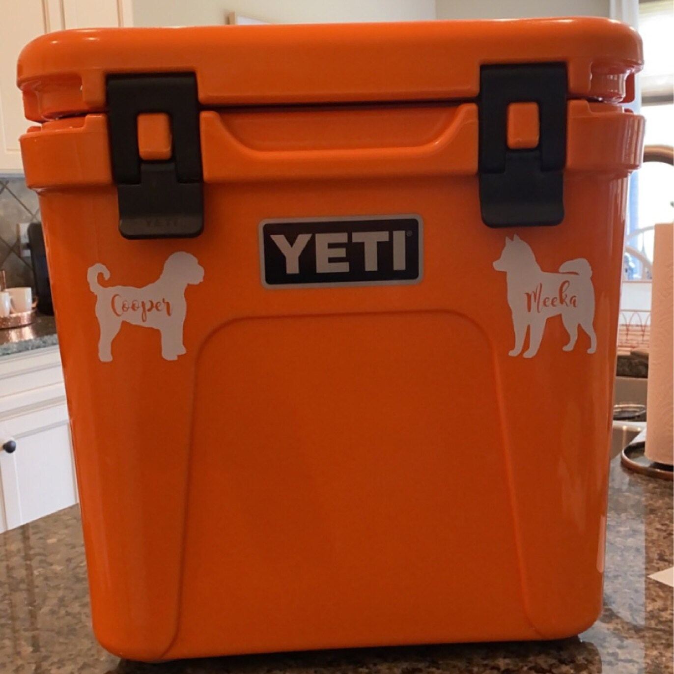 Personalized Pet Silhouette Decal Sticker | BKPet423