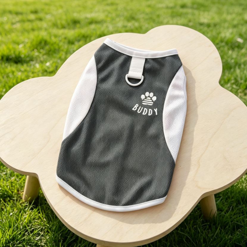 Personalized Personalized Mesh Dog Cooling Tank Top | MNCloth231
