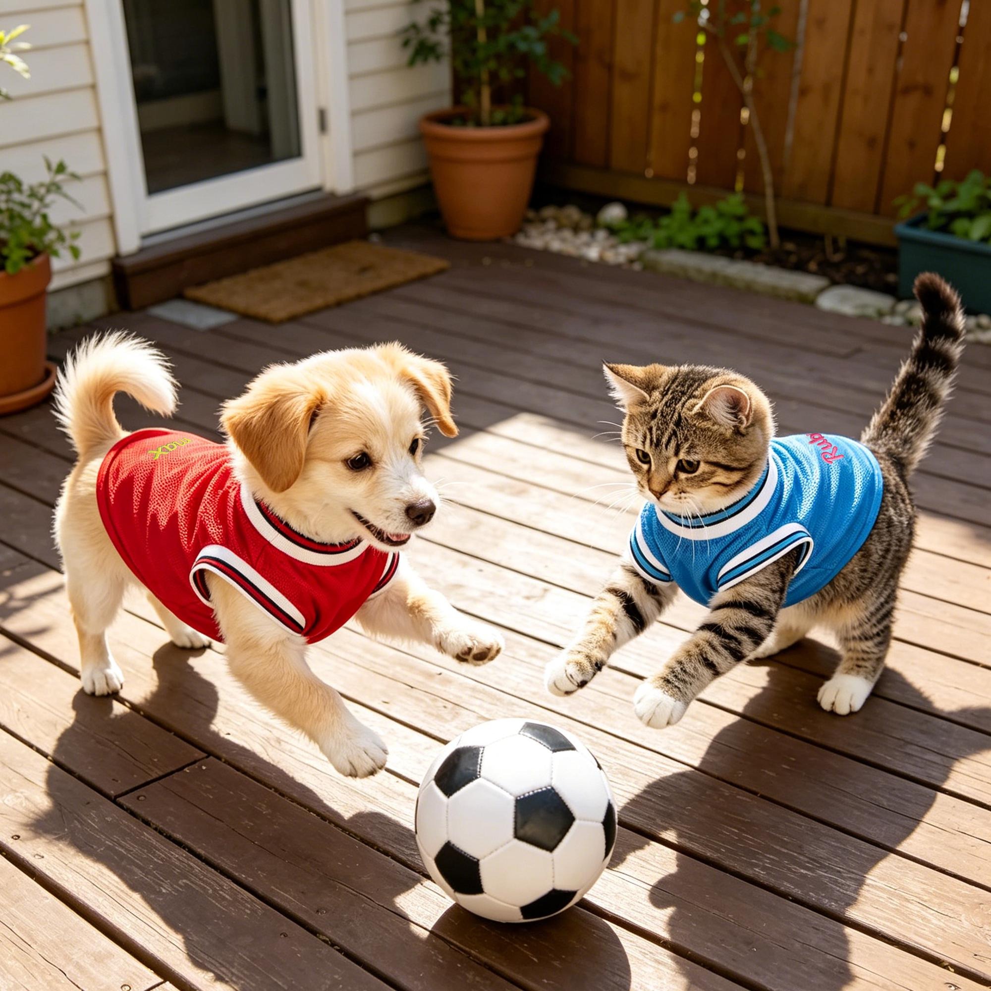 Personalized Embroidery Striped Collar Pet Sporty Tank Top | MNCloth236