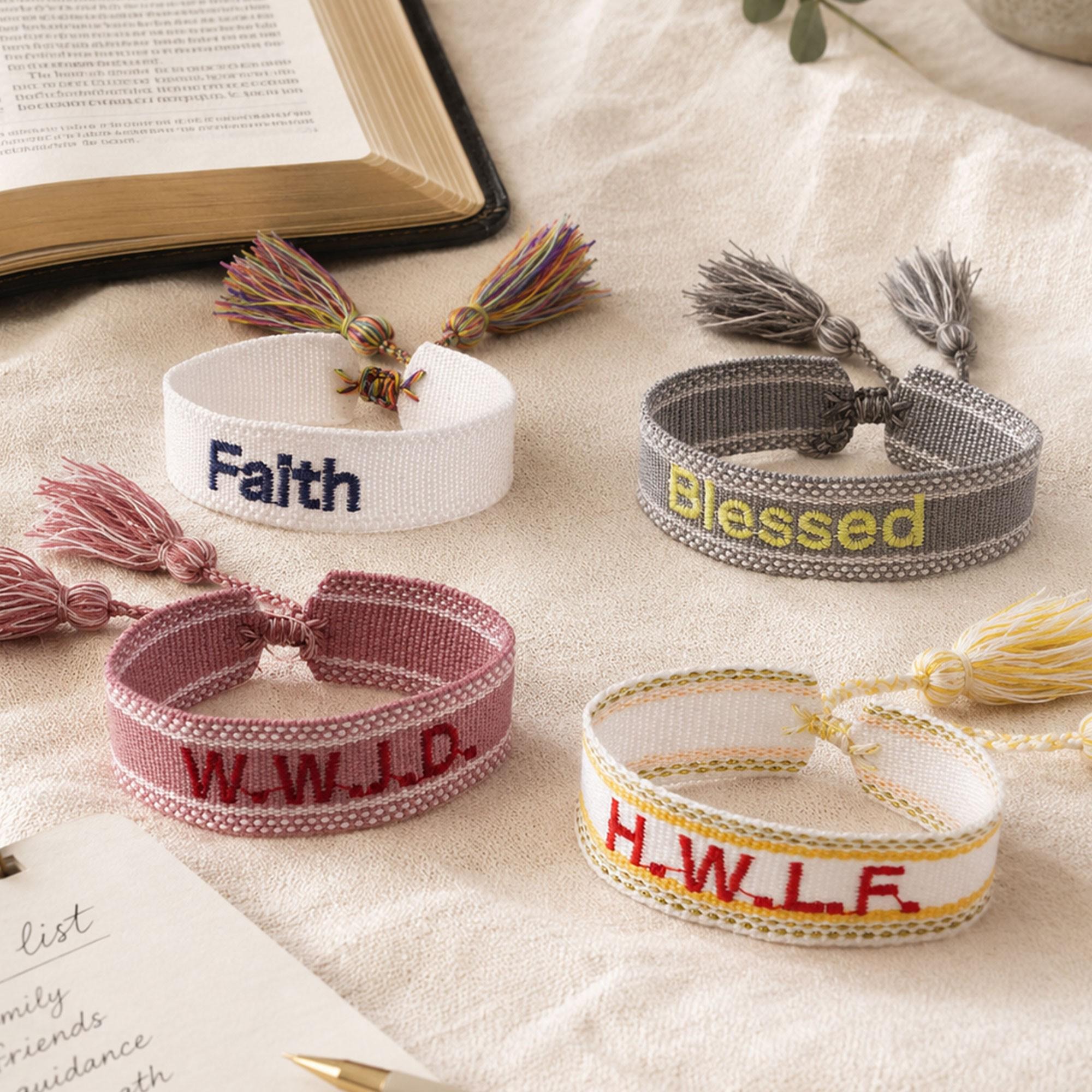 Personalized Embroidered Wristband Party Keepsake For Any Occasion  | MNGift01