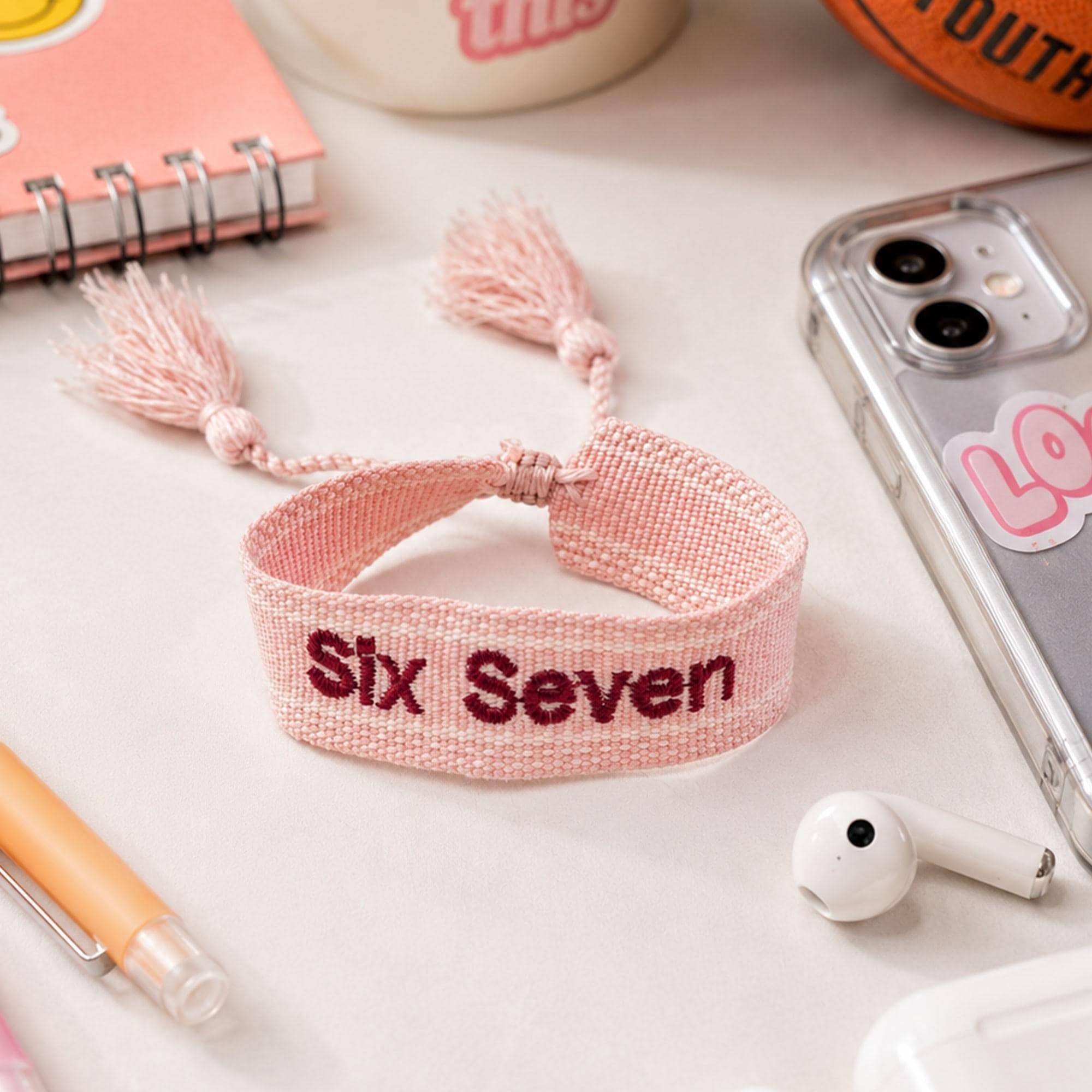 Personalized Embroidered Wristband Party Keepsake For Any Occasion  | MNGift01