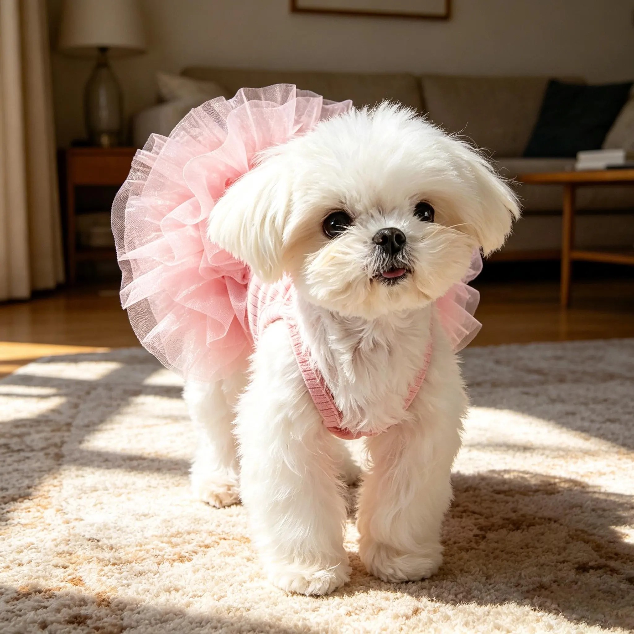 Personalized Embroidered Pet Tutu Dress | MNCloth245