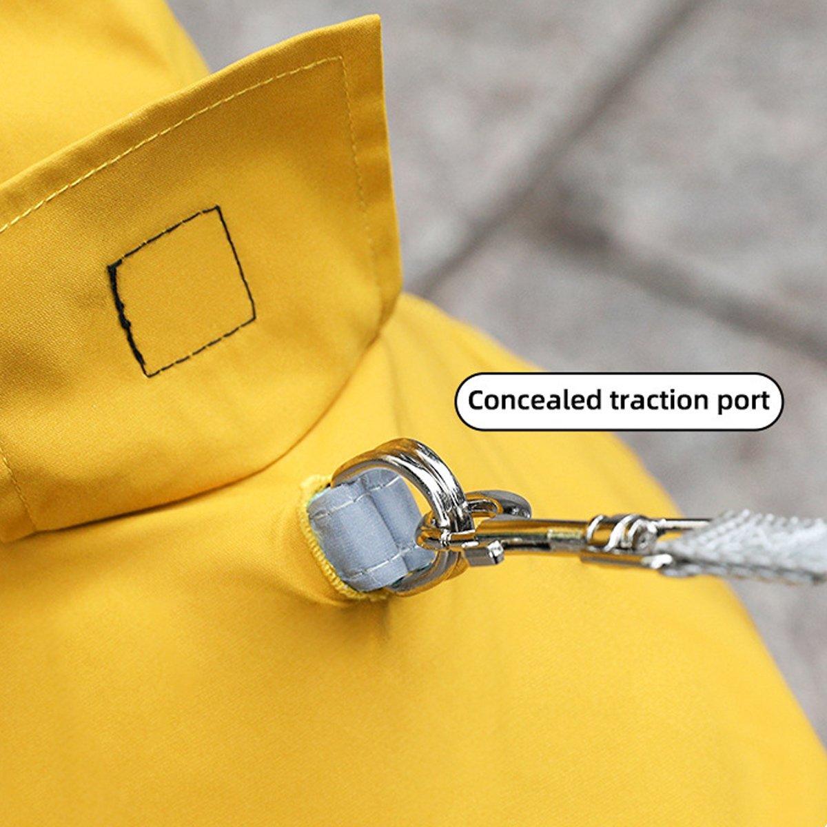 Personalized Pet Waterproop Raincoat with Hood | BKPet346