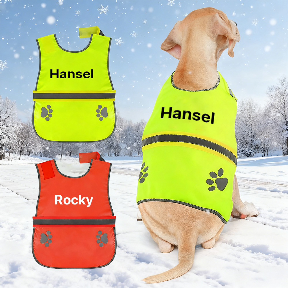  Personalized Embroidered Pet Safety Vest| BKPet293