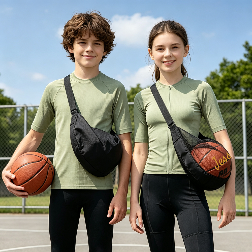 Personalized Lightweight Basketball Team Bag With Adujustale Shoulder Strap | MNKid02