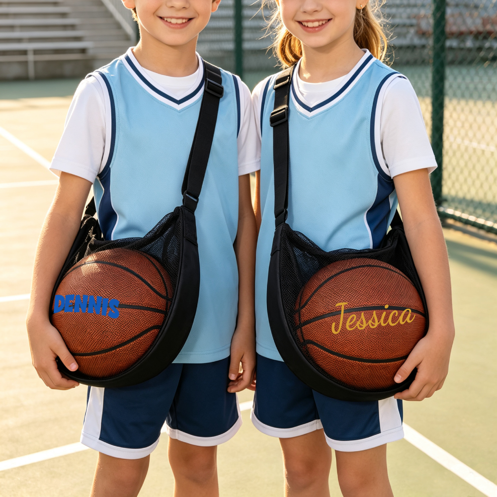 Personalized Lightweight Basketball Team Bag With Adujustale Shoulder Strap | MNKid02