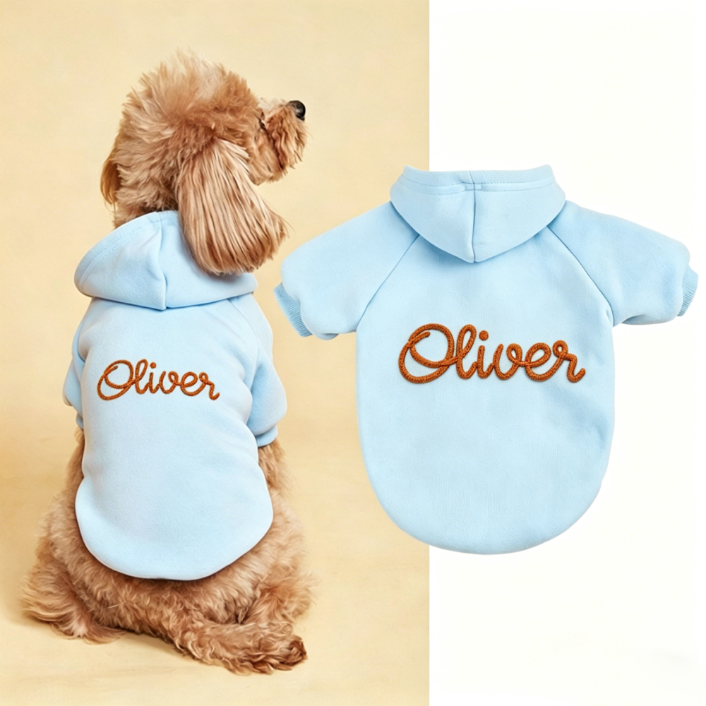 Personalized Cozy Season Warm Puppy Hoodie | MNCloth210