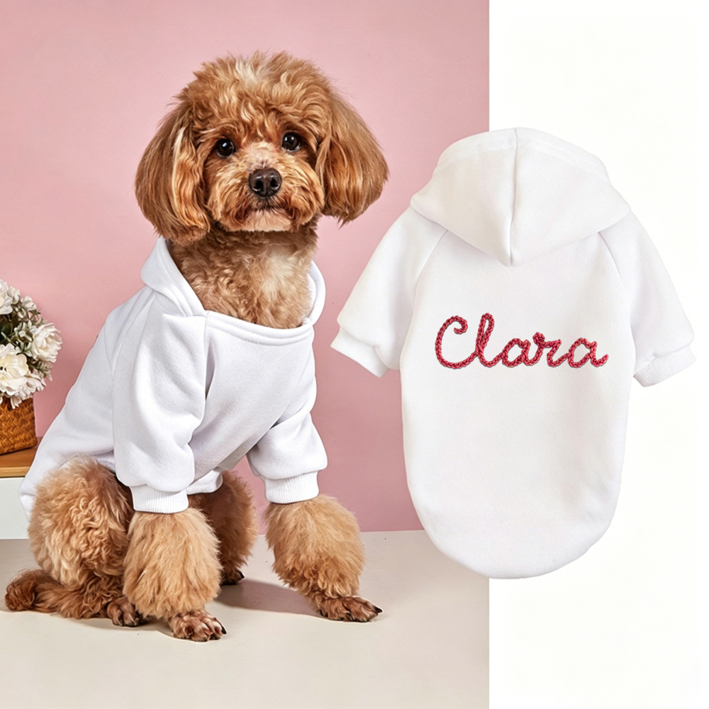 Personalized Cozy Season Warm Puppy Hoodie | MNCloth210
