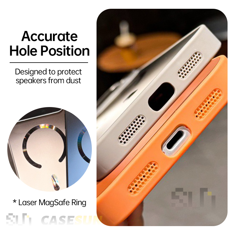  Premium AG Matte Magnetic Case for iPhone 17/16/15 Series