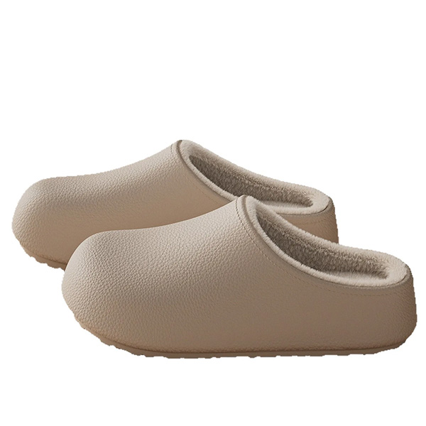 Winter Slippers Womens Warm Home Shoes with Suede Mute Sole Women's House Slippers, Outerwear