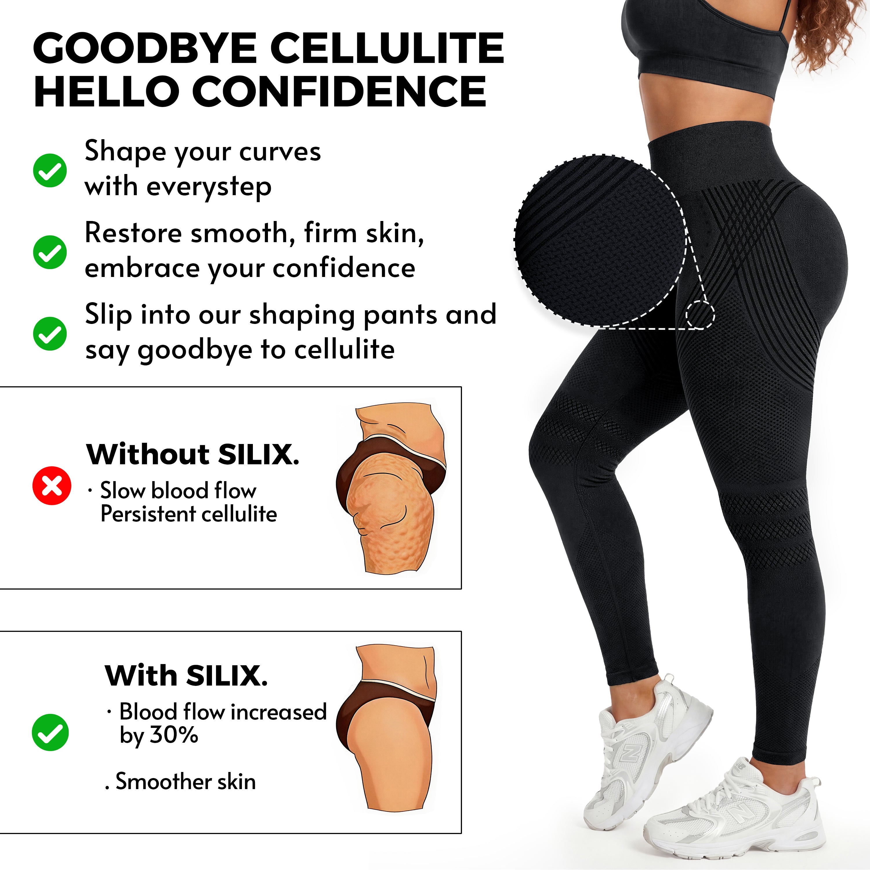 3D Anti-Cellulite Leggings