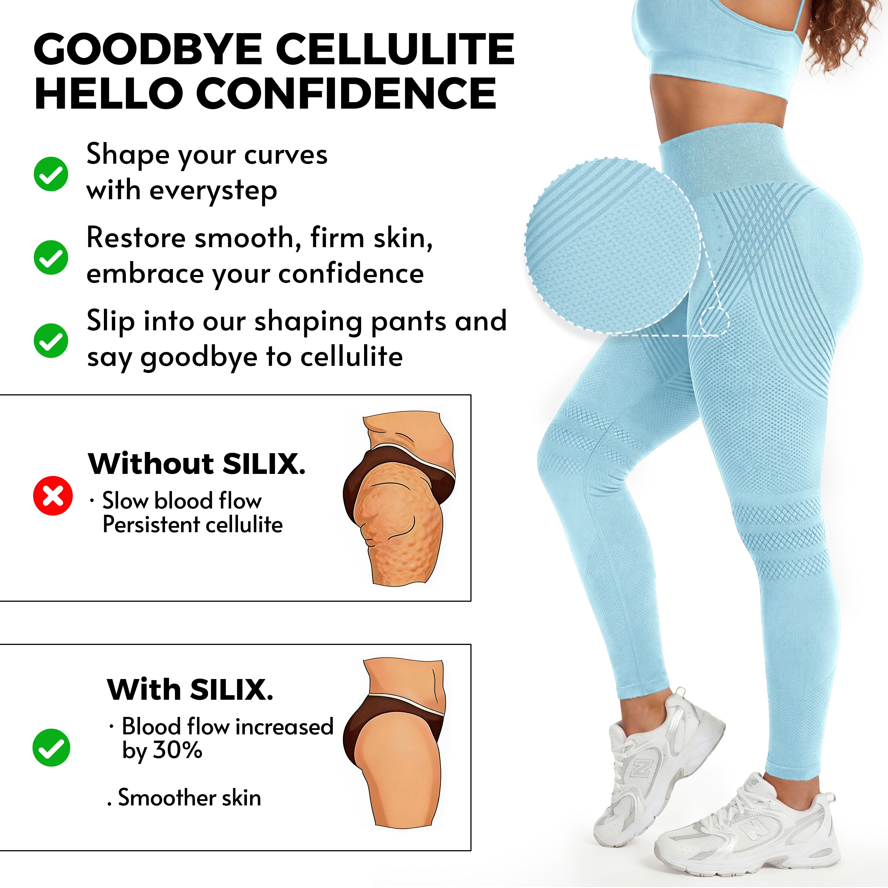 3D Anti-Cellulite Leggings