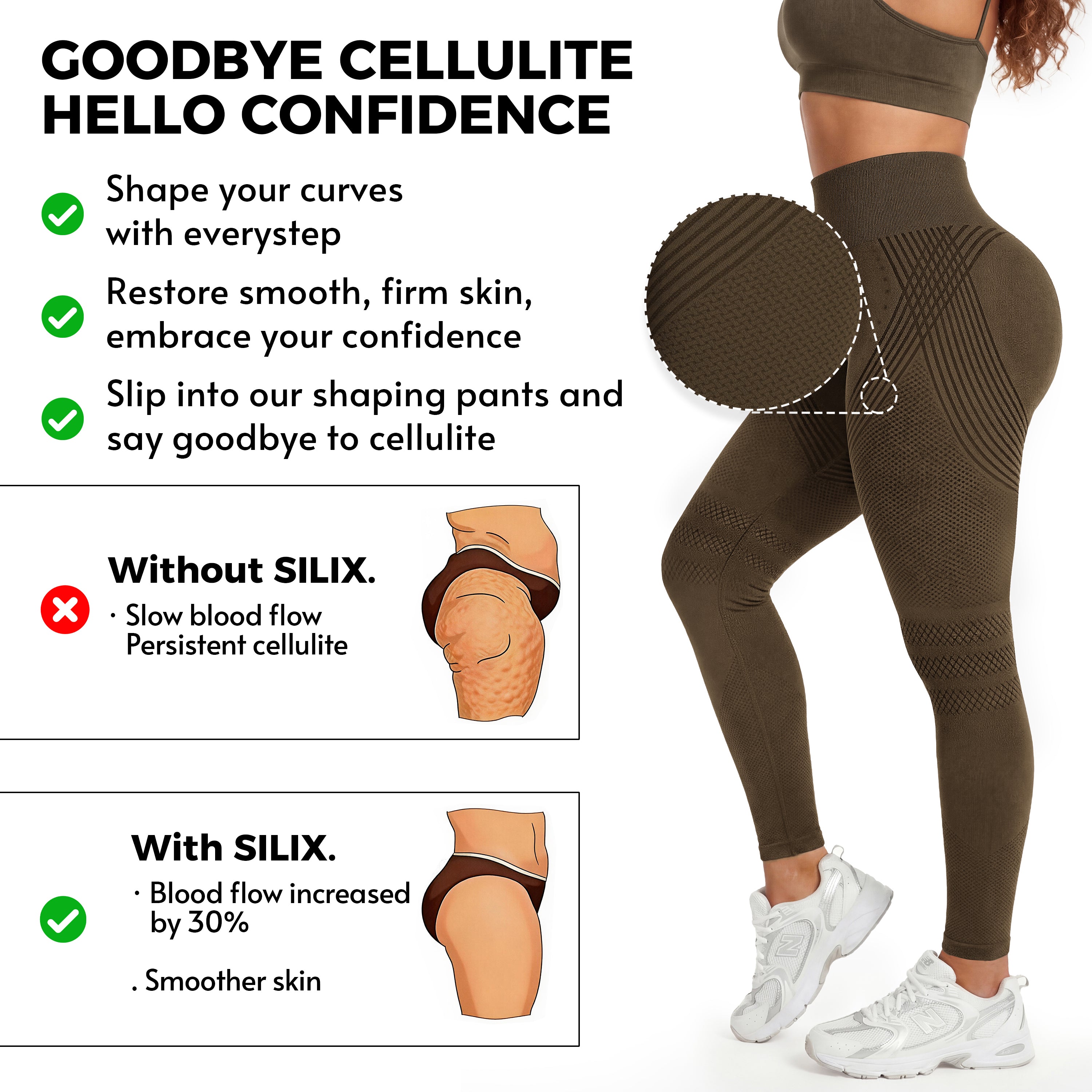 3D Anti-Cellulite Leggings