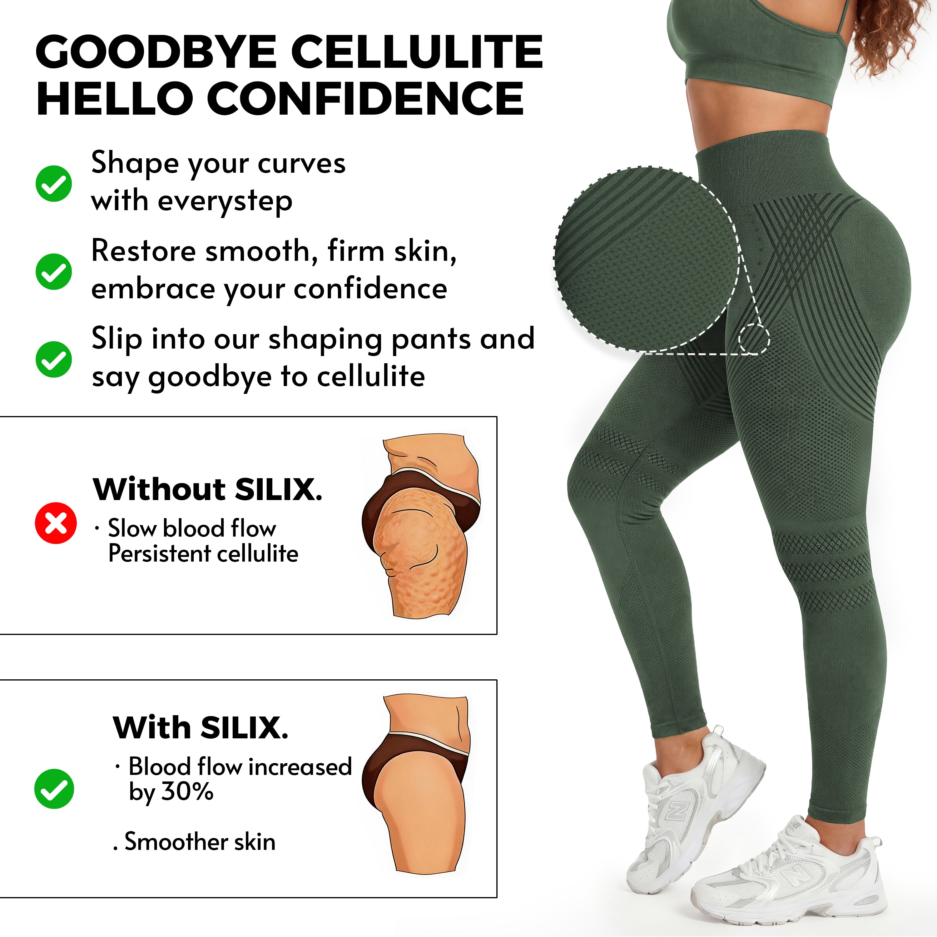 3D Anti-Cellulite Leggings