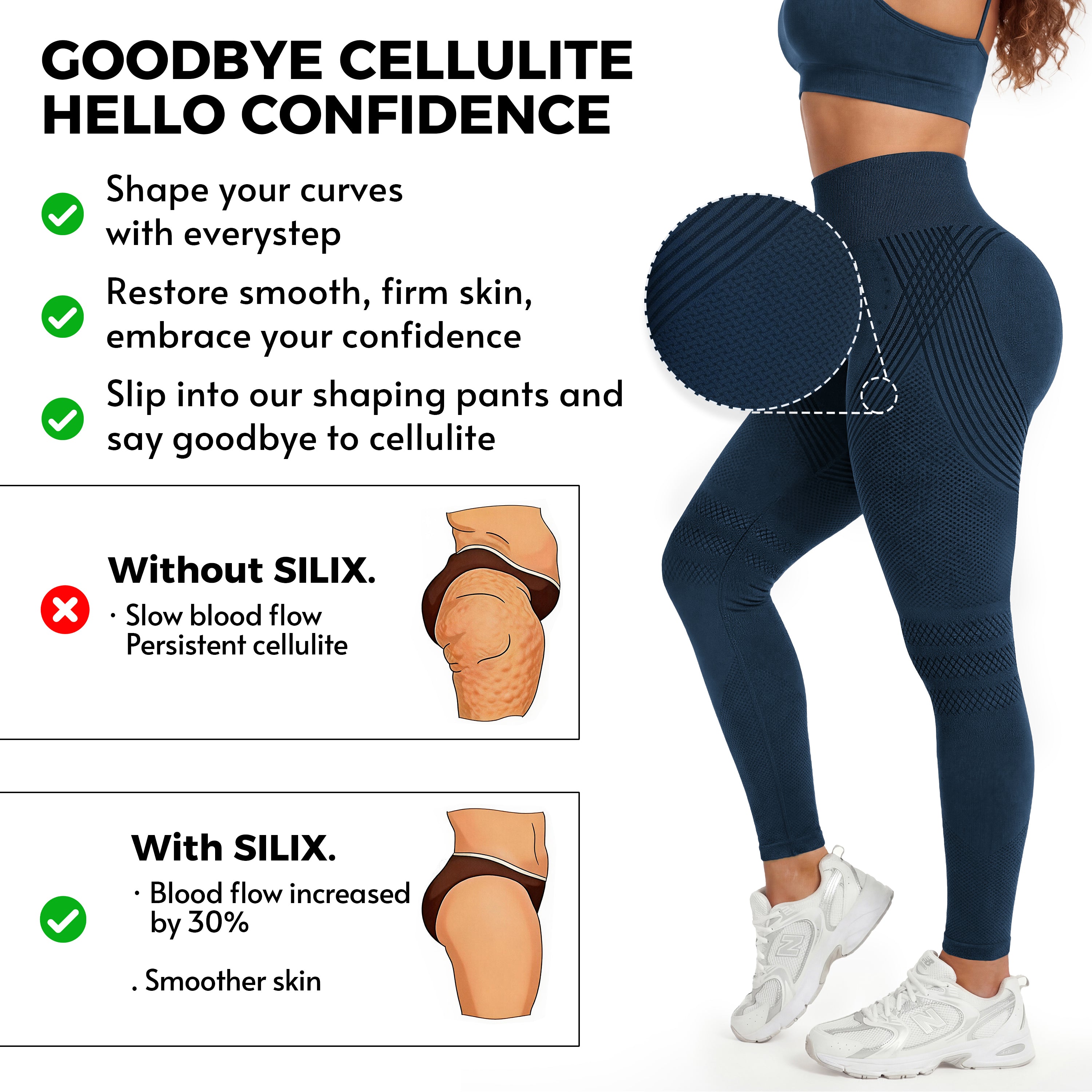 3D Anti-Cellulite Leggings