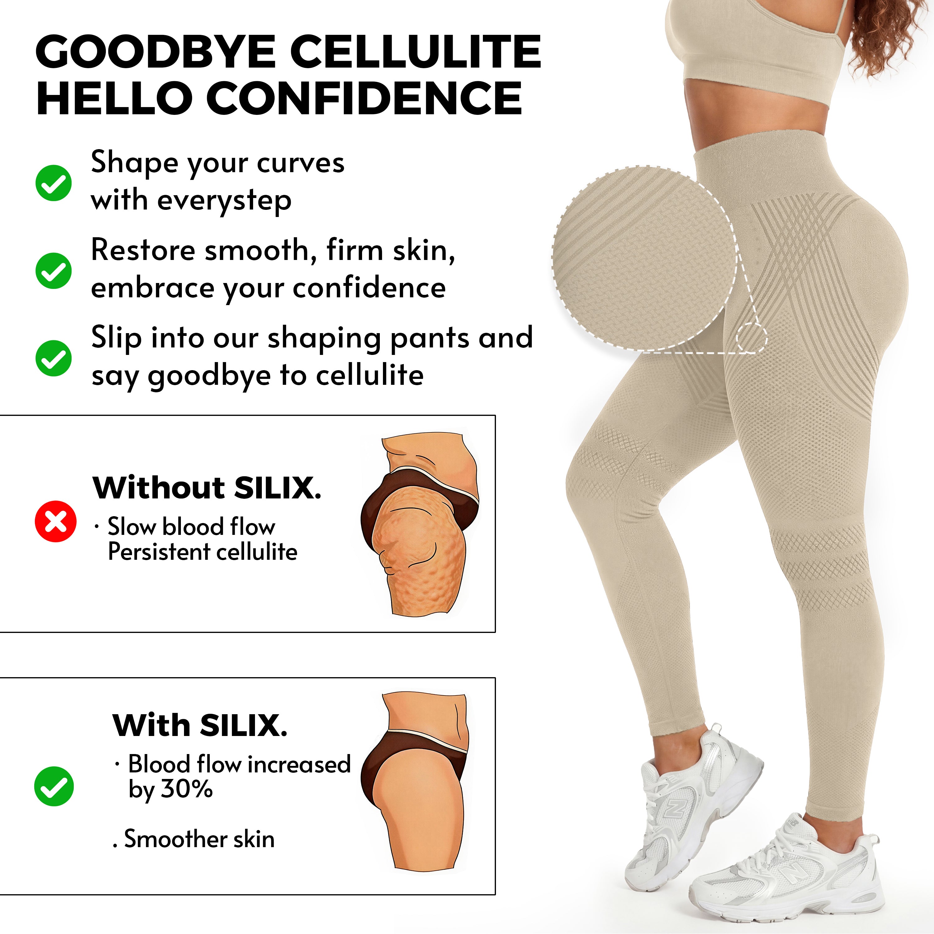 3D Anti-Cellulite Leggings
