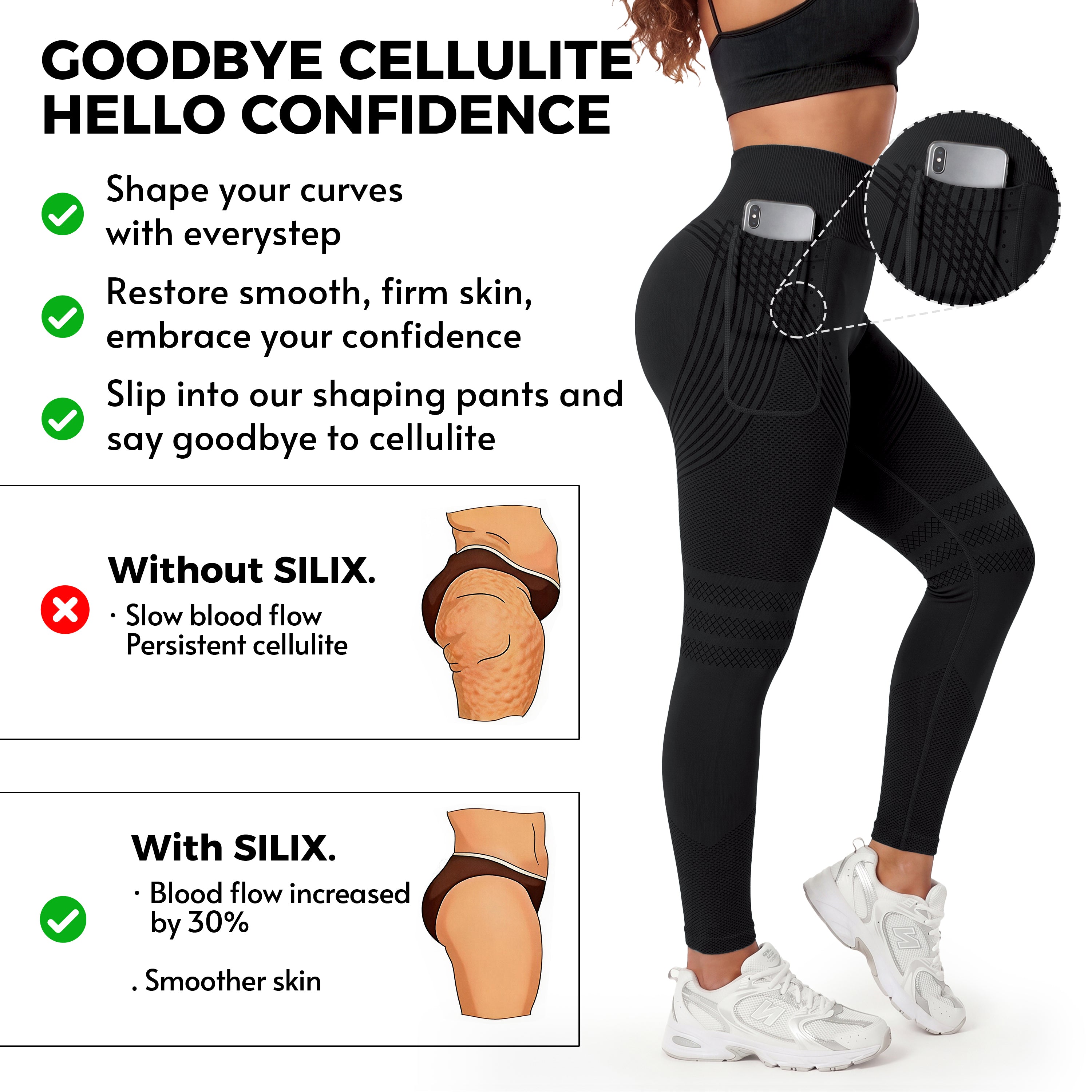 3D Anti-Cellulite Leggings