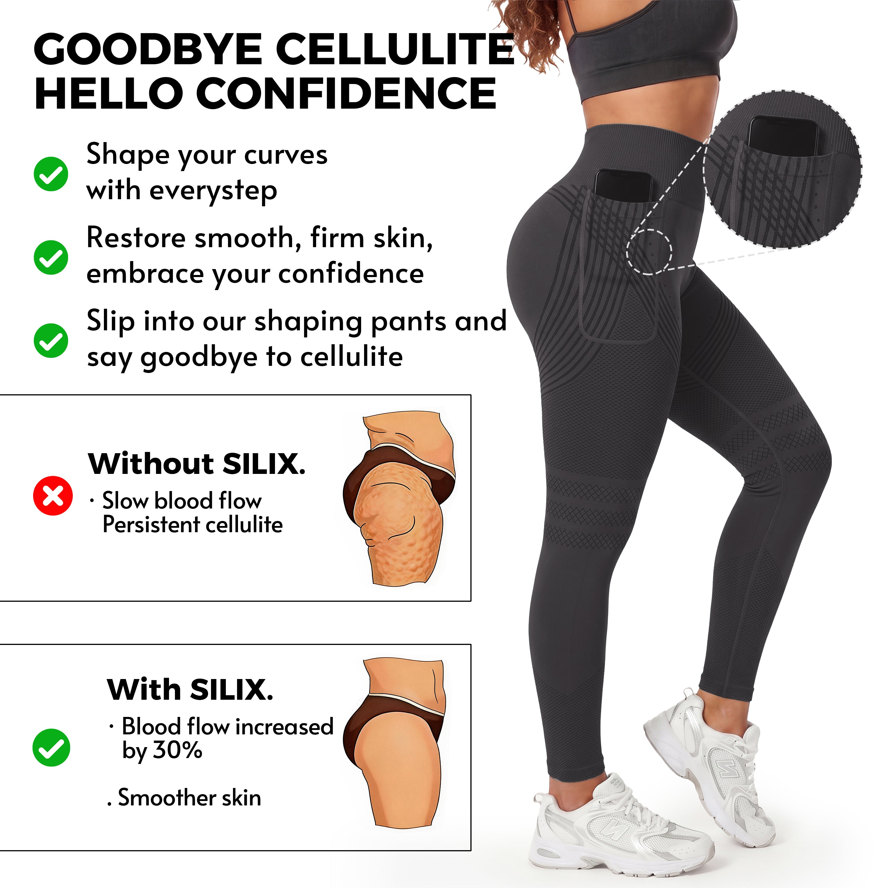 3D Anti-Cellulite Leggings