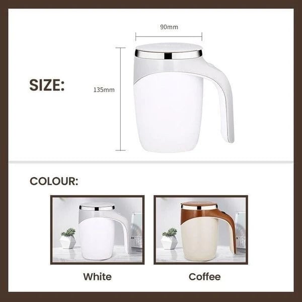 ⚡Rechargeable Automatic Magnetic Stirring Coffee Mug☕