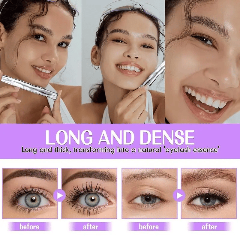 🔥Buy 1 Get 1 Free-Eyelash Primer,Tubular Eyelash Primer,WaterproofLong Curling Mascara,Natural And Non-Smudged(2 PCS)