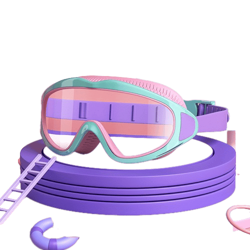 🔥Limited time offer 🔥HD children's large frame waterproof and anti-fog swimming goggles