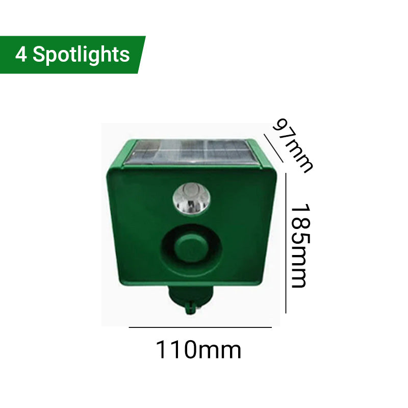 🔥2026 HOT SALE🔥Beast Repellent Solar Warning Lights with Loud Volume