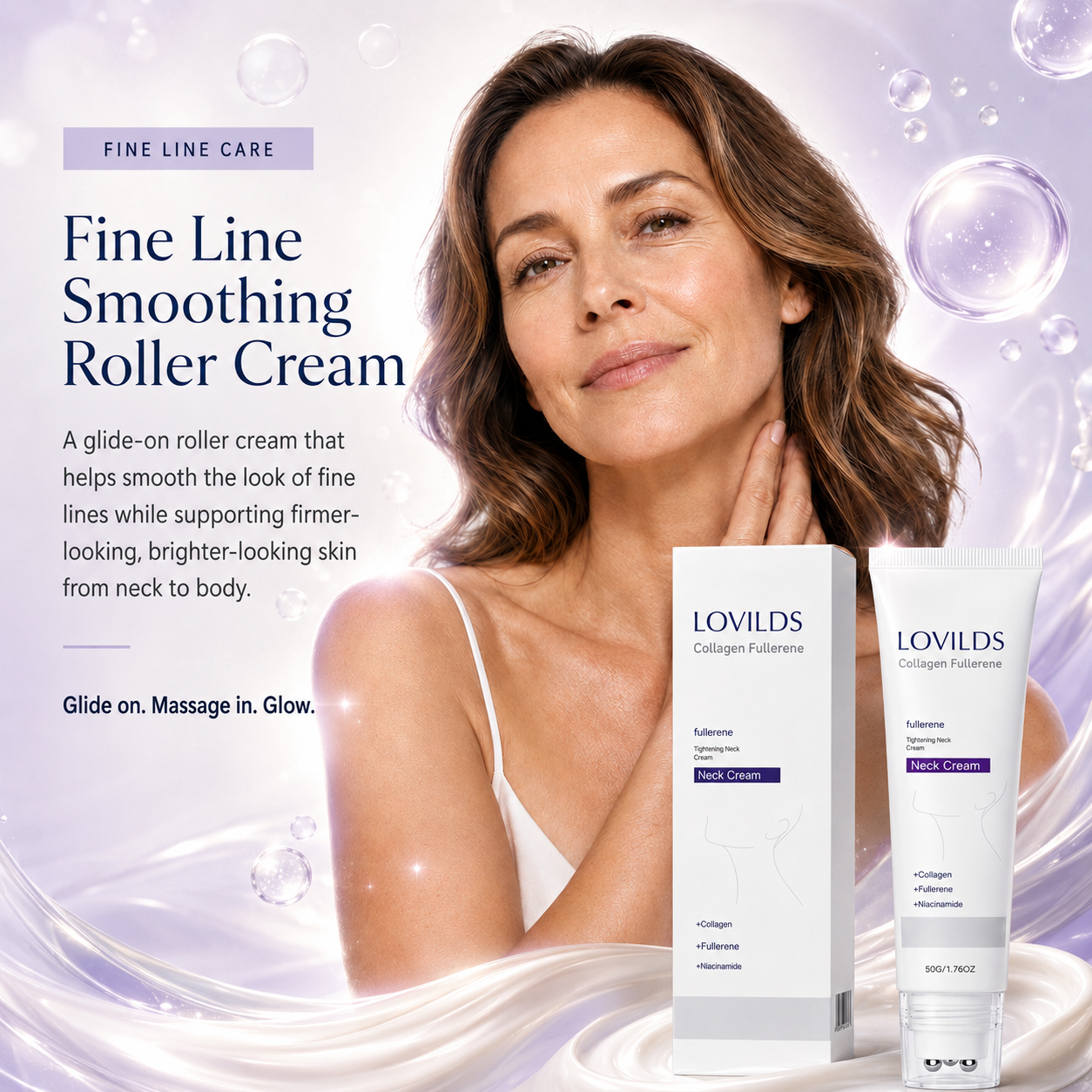 🔥Last Day Discount！Fine Line Smoothing Roller Cream✨