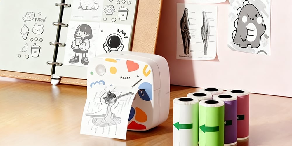 🎁Limited-time discount of 50% off🎁 Mini Wireless Bluetooth Label Printer