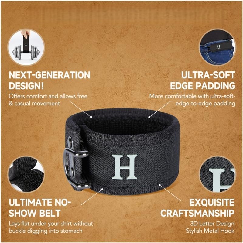 HAILTH Tactical Metal Hook Elastic Belt (2 PCS)