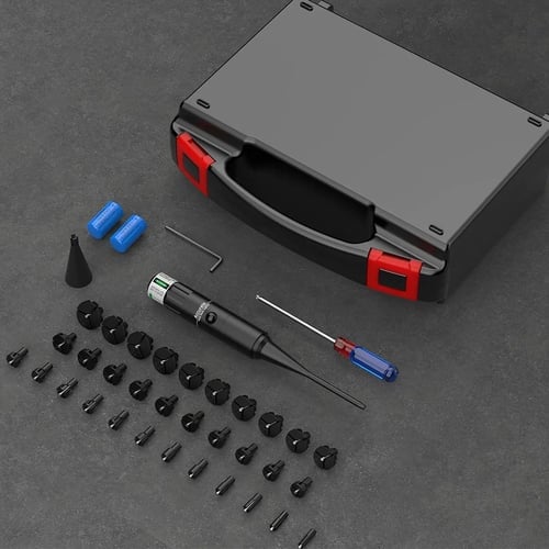 Multiple caliber laser bore sighter adapters