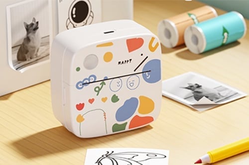 🎁Limited-time discount of 50% off🎁 Mini Wireless Bluetooth Label Printer