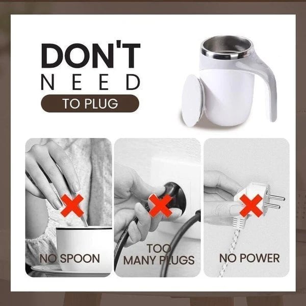 ⚡Rechargeable Automatic Magnetic Stirring Coffee Mug☕