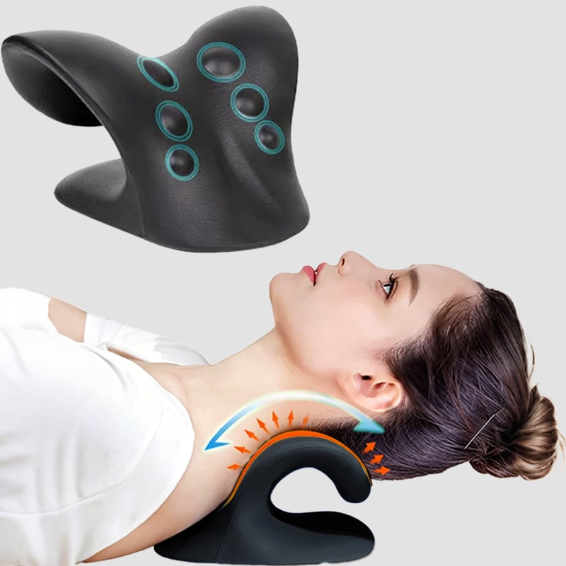 🎁Last day of the promotion🎁Neck Stretcher ,Neck Hump Corrector,Neck and Shoulder Relaxer Cervical Traction Device Pillow