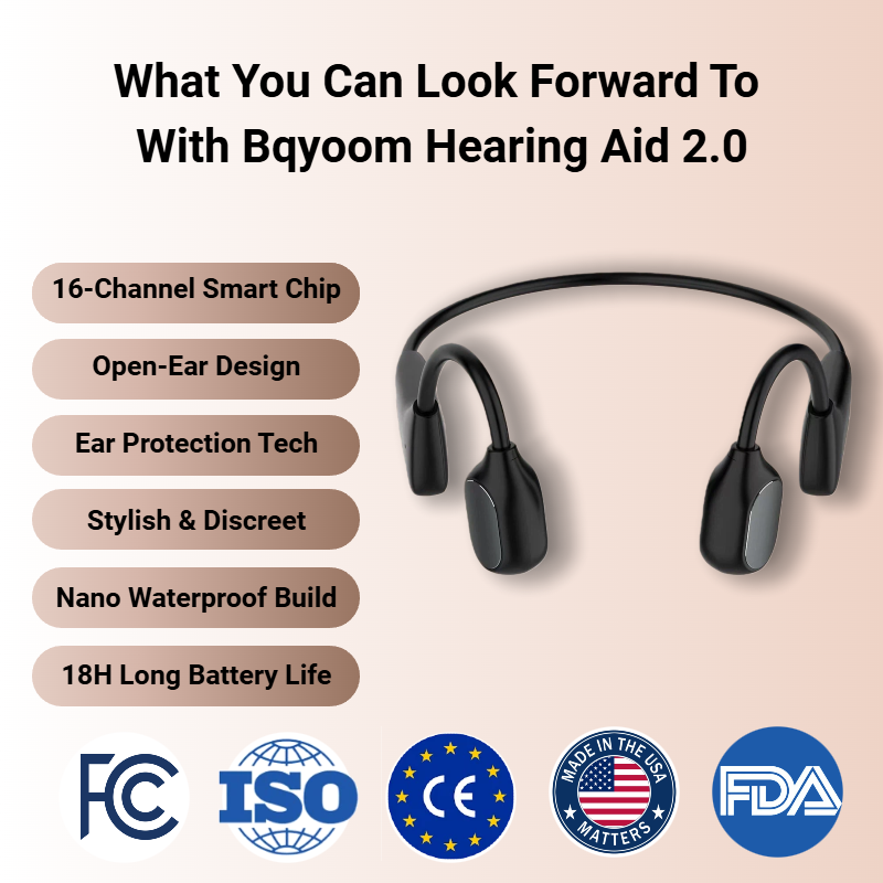 🔥Limited-Time Holiday Offer🔥Hear Conversations Clearly Again – Comfortable Bone Conduction Headphones