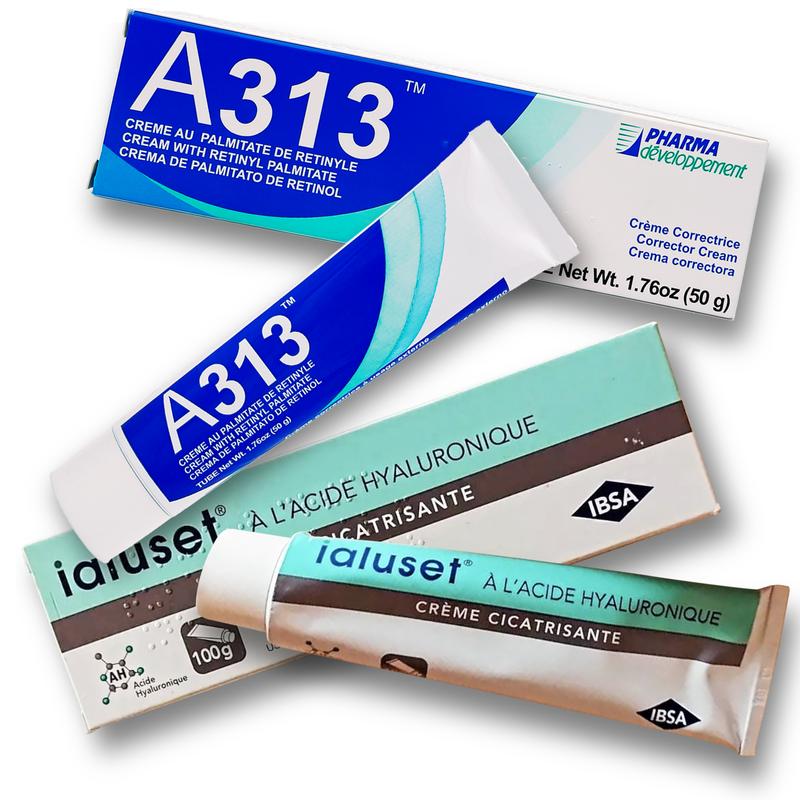 A313 + Ialuset Duo – Collagen-Boosting Retinol + Deep-Hydrating Hyaluronic Acid for Smooth, Youthful Skin 🌿💧