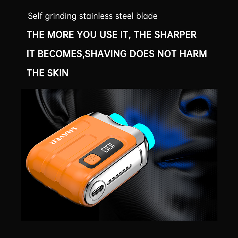 🥰Last Day Discount！💥Portable Mini Men's Electric Shaver – Compact & Rechargeable🧳