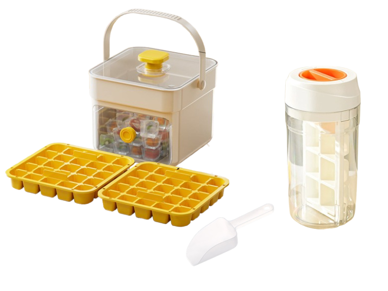🔥HOT SALE 50%OFF🔥⏱️ Instant Ice Cubes in Seconds – Just Press & Release! 🧊✨