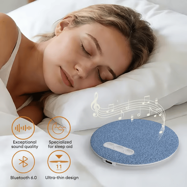 🔥Last Day Promotion 49% OFF🔥 - S1 Ultra-Thin Bluetooth Pillow Speaker with Bluetooth 6.0 - Bone Conduction Technology