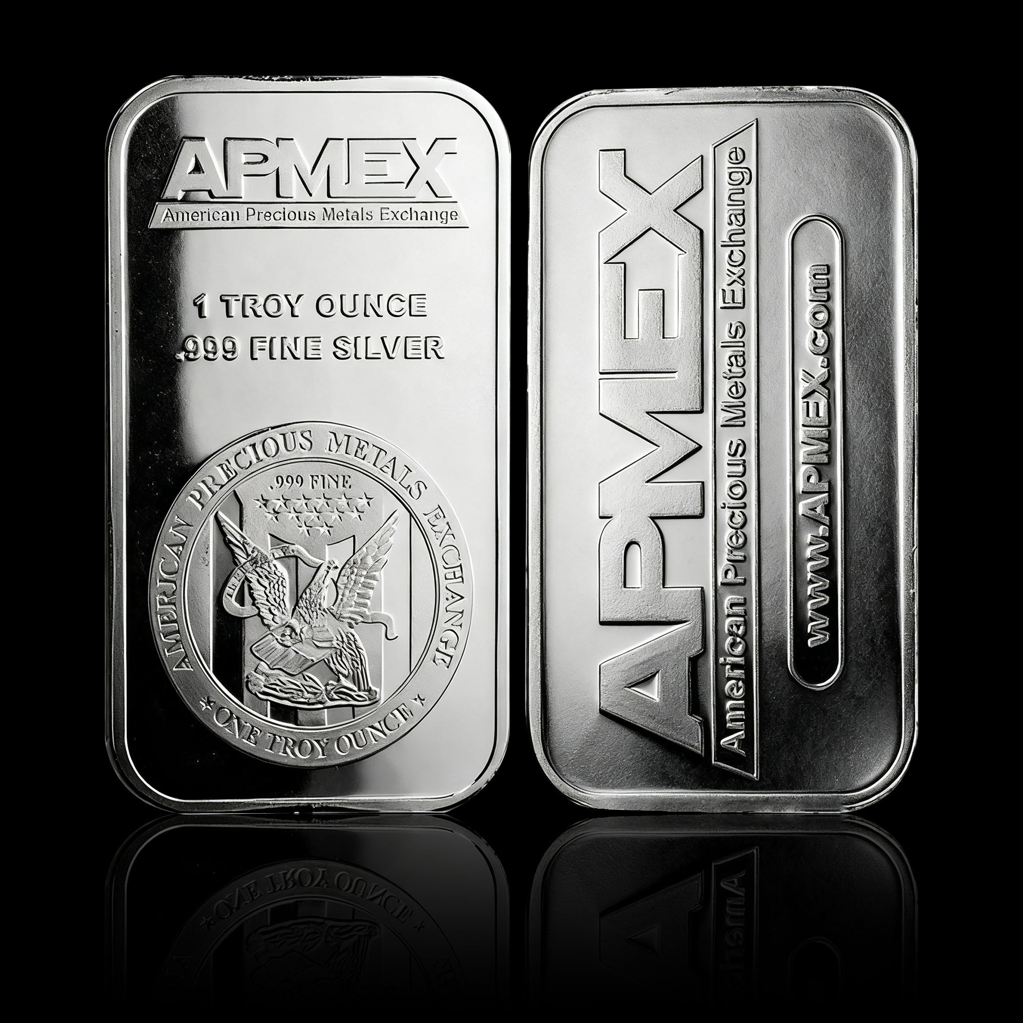 Last Day 50% OFF🔥🦅APMEX 1 oz .999 Fine Silver Bar – American Eagle Heritage for Collectors
