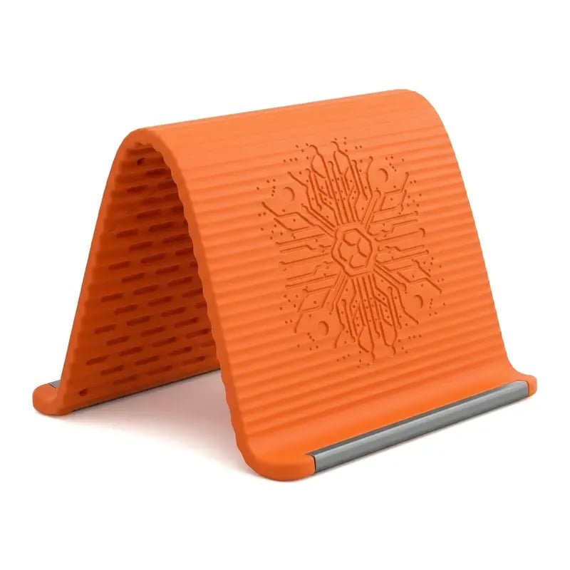 Portable Foldable Silicone Phone Holder, Bendable Freely into Any Shape, Multi-Angle Adjustable Stand for Mobile Phone
